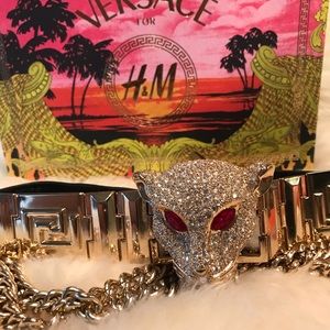 VERSACE X H&M panther choker